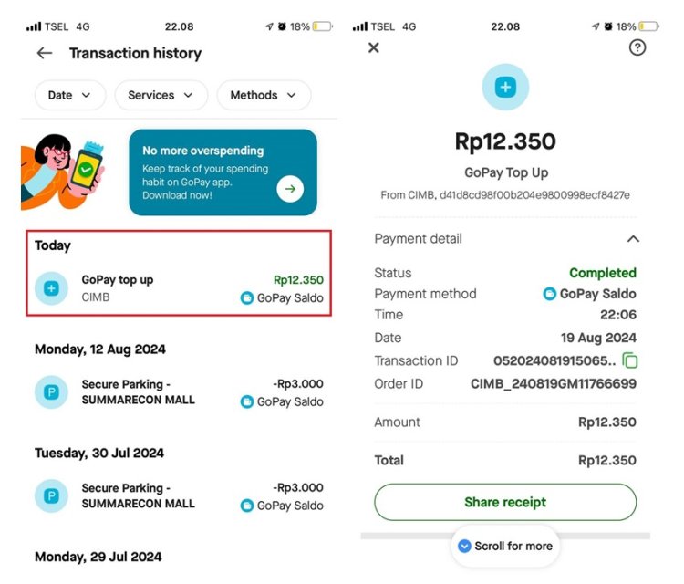 WAPay Withdraw GOPAY
